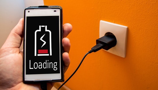 Charging Smartphone