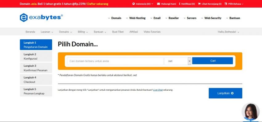 domain TLD Net Gratis