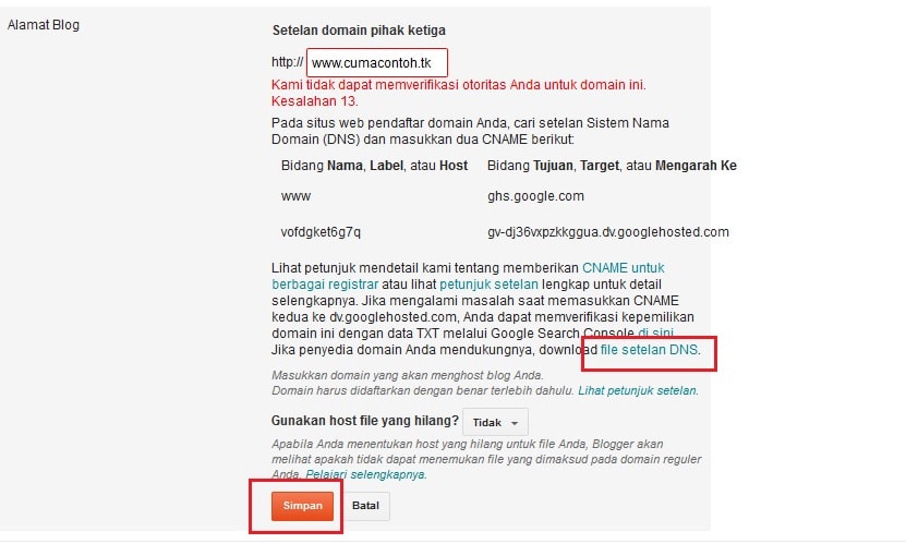 Mendapatkan Domain TLD Gratis