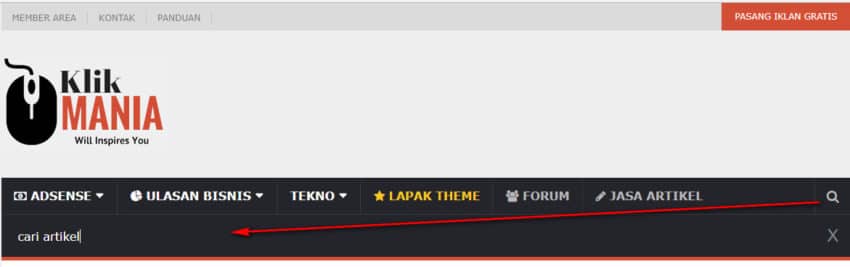 Search box