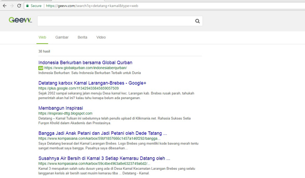 Mesin Pencari Geevv