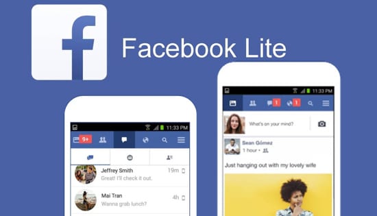 Aplikasi Facebook Lite ringan