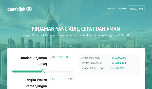 Situs pinjam uang
