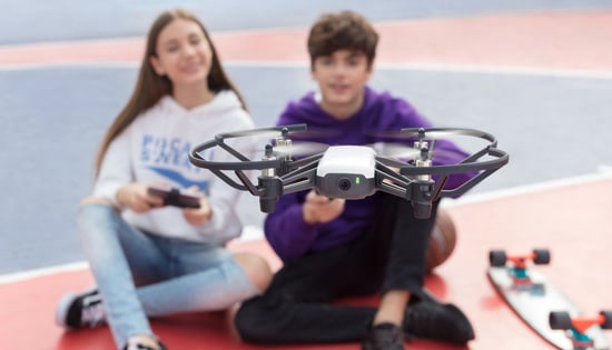 drone tello action