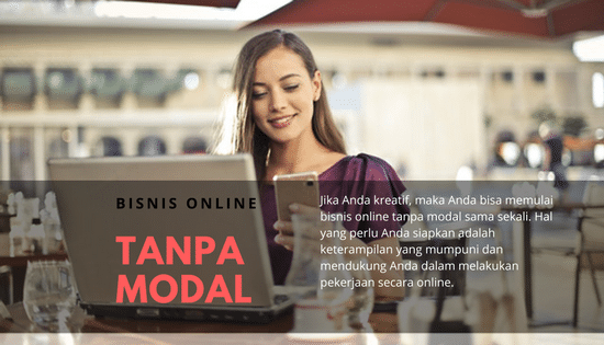 Bisnis online tanpa modal uang