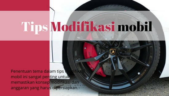 Tips Modifikasi mobil