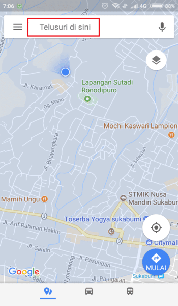 Cara Menggunakan Google Maps