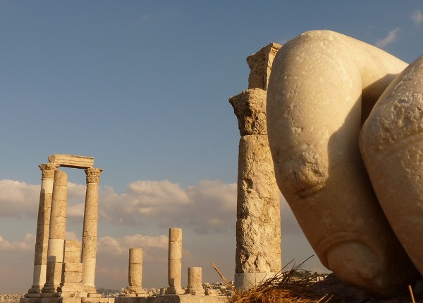 Citadel, Amman, Yordania.