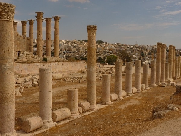 Kuil Artemis, Jerash, Yordania