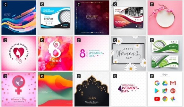 template logo gratis
