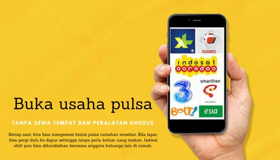 Buka Usaha Pulsa