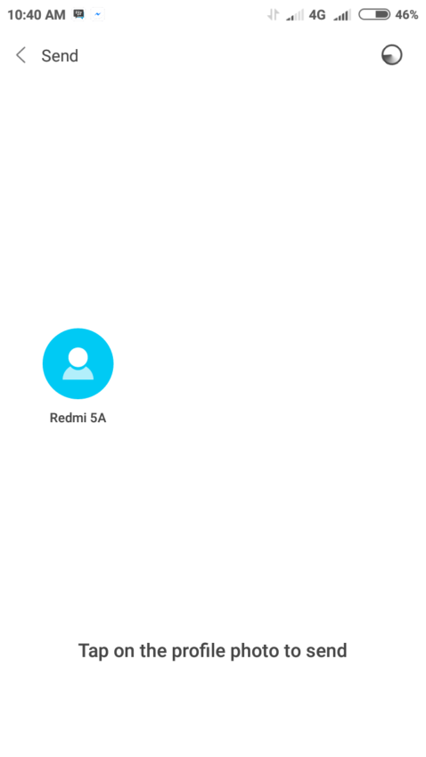Cara mengirim file dengan Mi Drop
