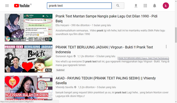Tema Video YouTube