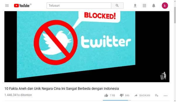 Tema Video YouTube