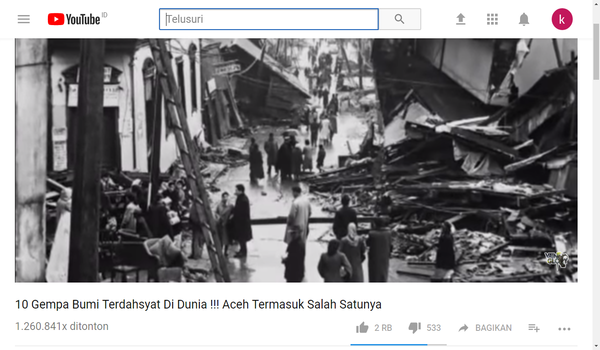 Tema Video YouTube