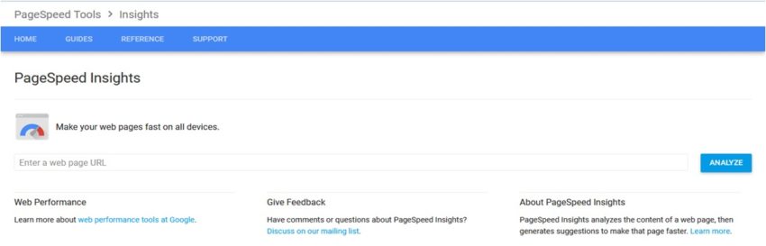 pagespeed insights