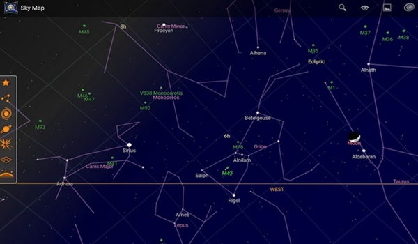 Google Sky Map