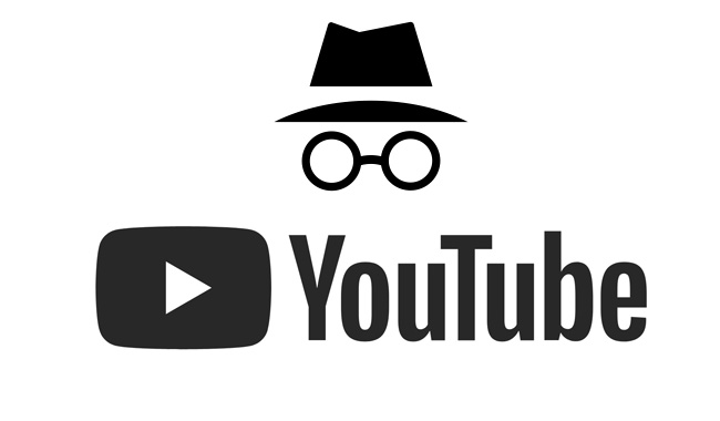 youtube uji incognito mode