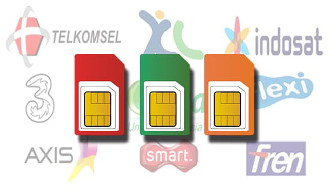 Registrasi Kartu Prabayar 3 sim