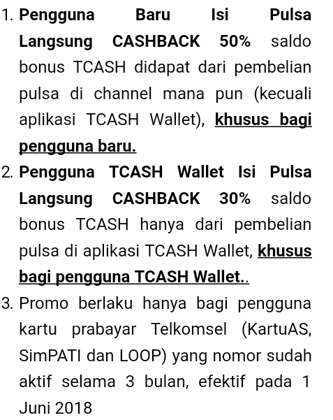 Isi Pulsa Telkomsel