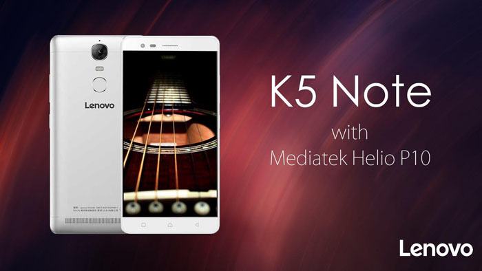 Spesifikasi Lenovo K5 Note