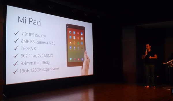 spesifikasi Xiaomi Mi Pad 4