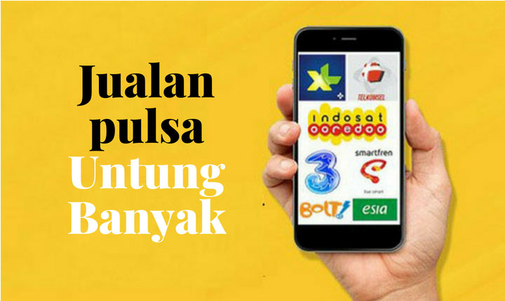 Jualan pulsa untung banyak