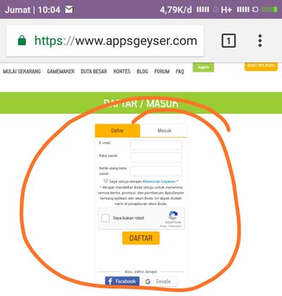 Membuat Aplikasi