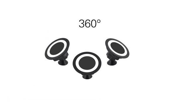 360 Rotatting Car Holder Wireless Charger