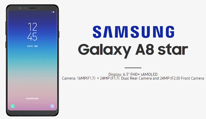 Spesifikasi Samsung Galaxy A8 Star