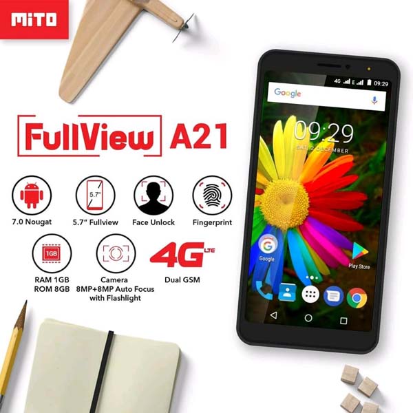 harga Mito FullView A21