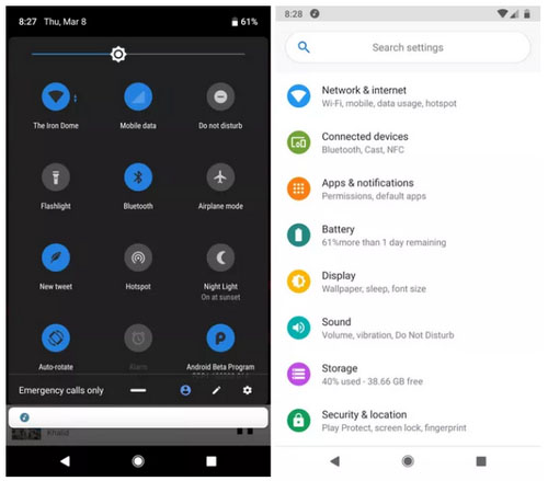 kelebihan android pie