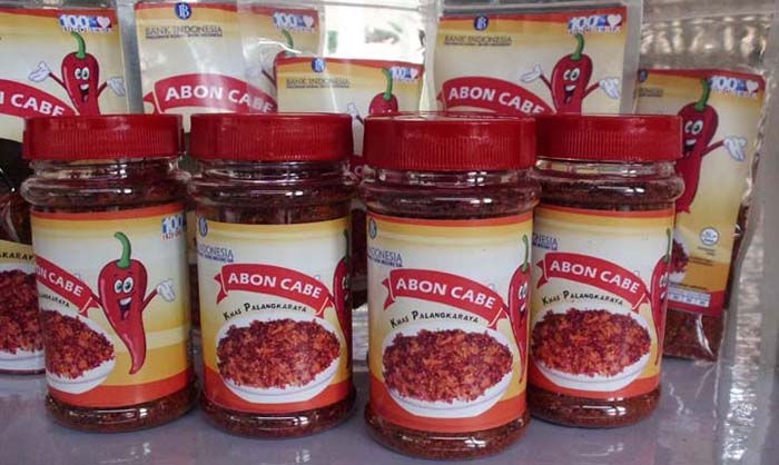Abon cabai manis