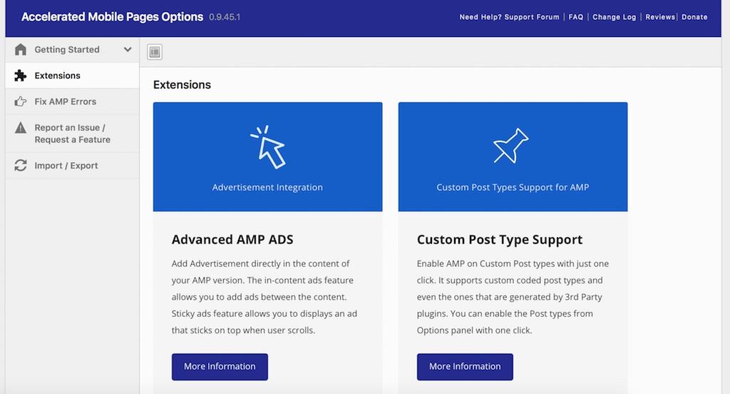 Extention Adsense