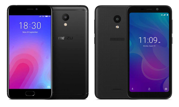 Meizu C9 lawan Meizu M6