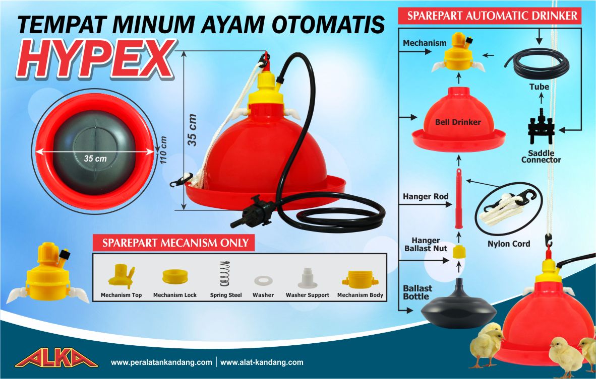 tempat minum ayam otomatis