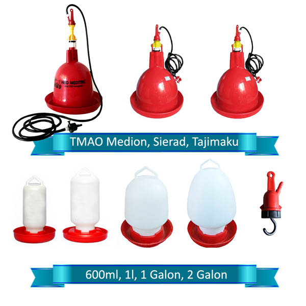 tempat minum ayam galon dan otomatis
