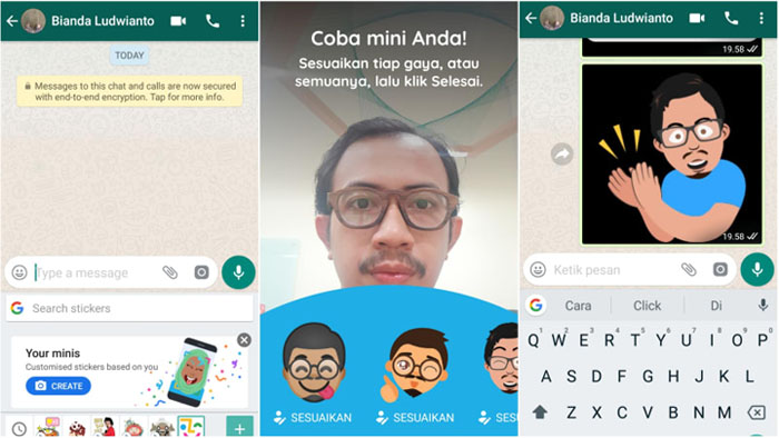 membuat emoji dengan gboard