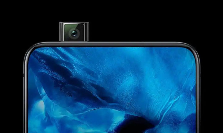 Smartphone dengan Kamera Pop-Up