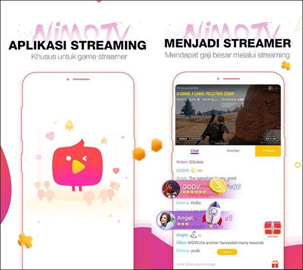 live streaming game