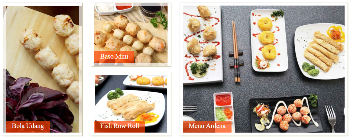 Ardena food menu