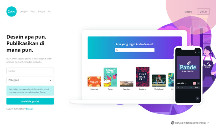Cara Membuat Resume di Canva