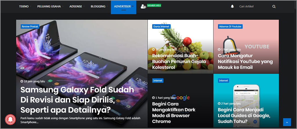 ada chrome di opera