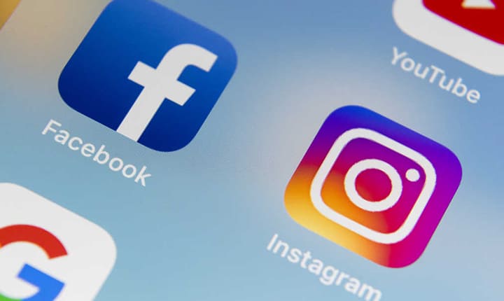 pengguna facebook dan instagram