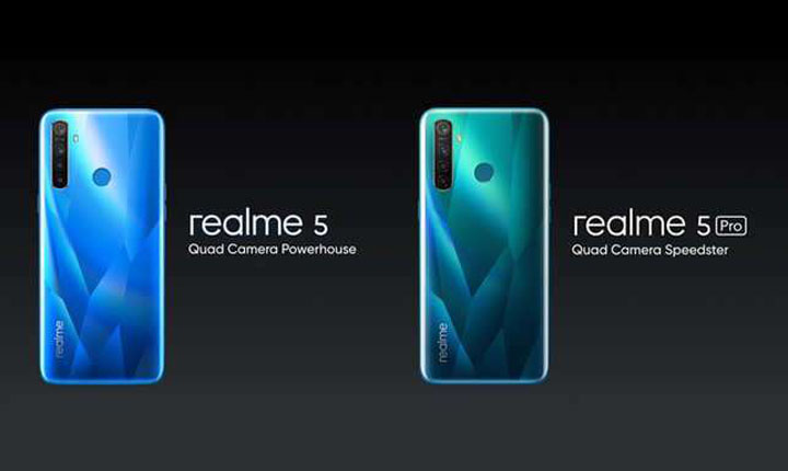 Spesifikasi Realme 5 dan Realme 5 Pro