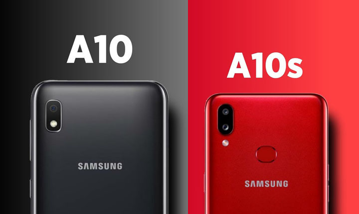 Perbedaan Samsung Galaxy A10 dan A10s