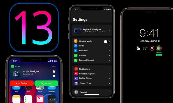 upgrade ke iOS 13