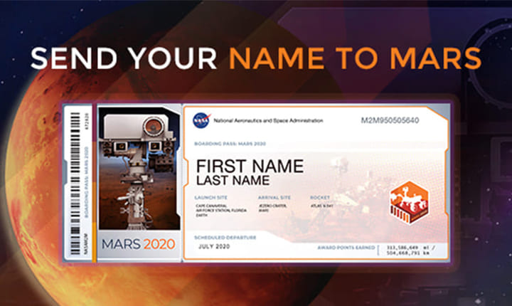 tiket ke mars