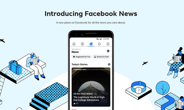 facebook news