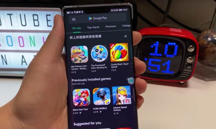mate 30 google
